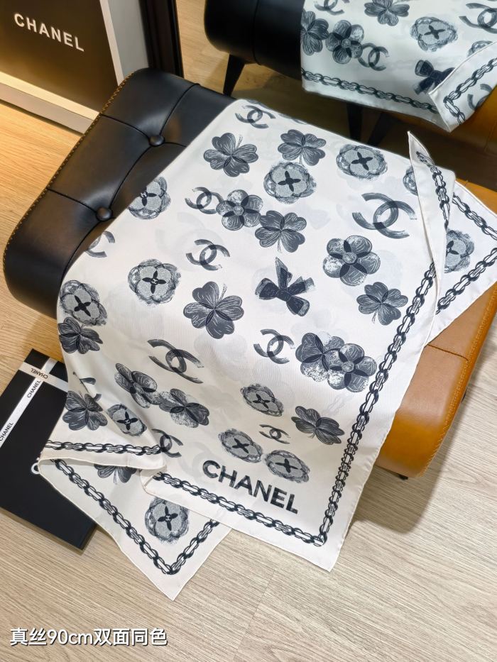 Chanel Silk make scarf SCC2529 90*90cm