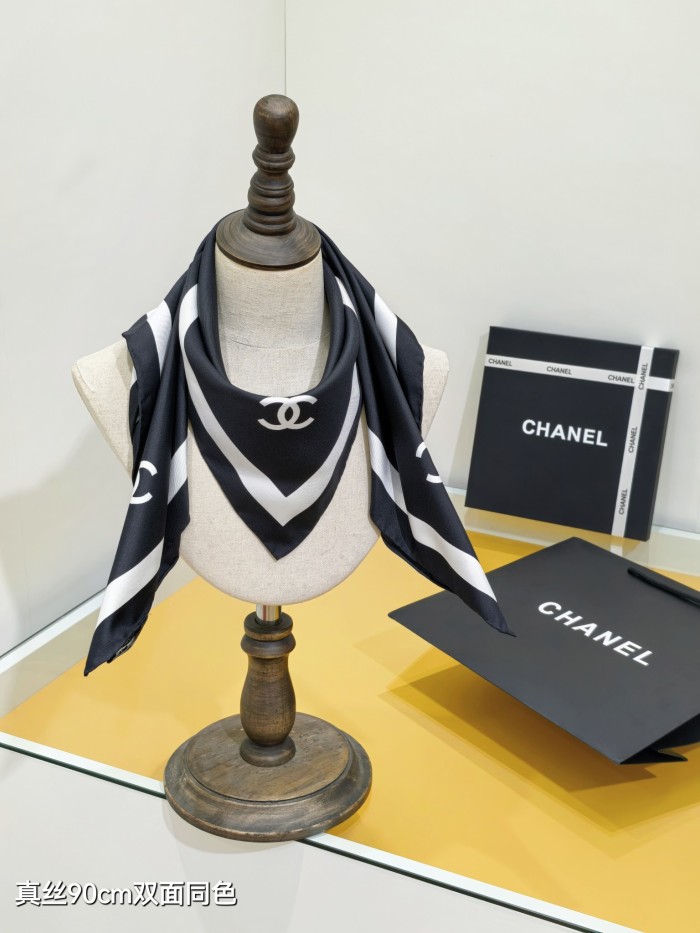 Chanel Silk make scarf SCC2542 90*90cm