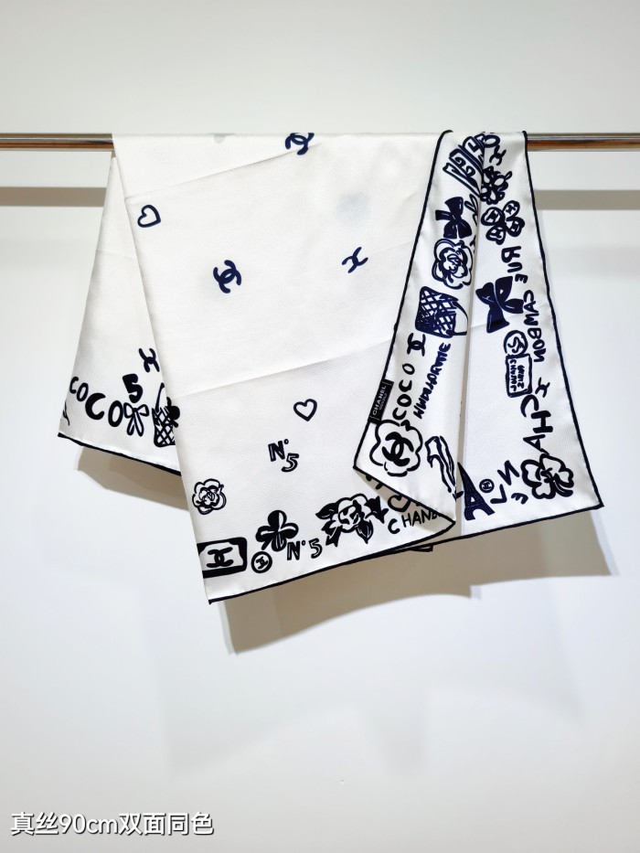 Chanel Silk make scarf SCC2519 90*90cm