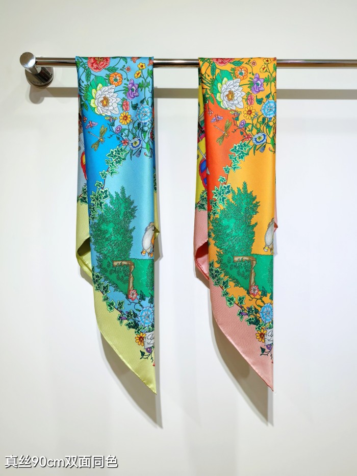 Gucci Silk make scarf SGC2506 90*90cm