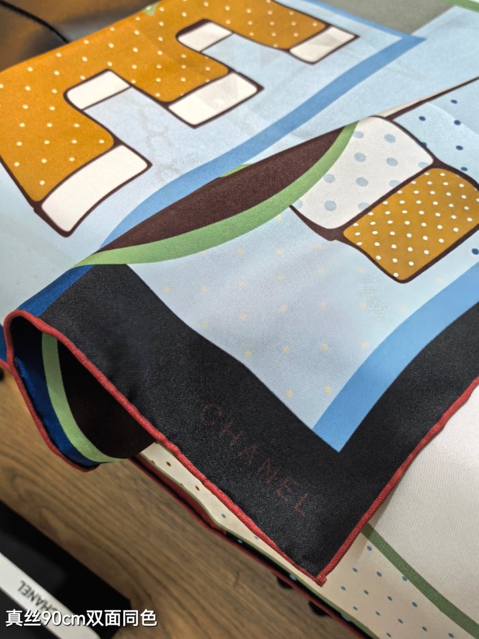 Chanel Silk make scarf SCC2502 90*90cm