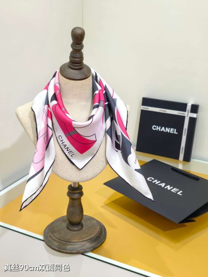 Chanel Silk make scarf SCC2517 90*90cm