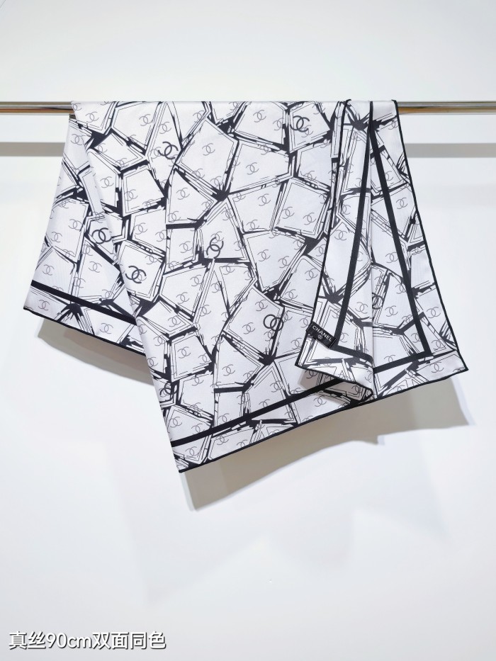 Chanel Silk make scarf SCC2509 90*90cm