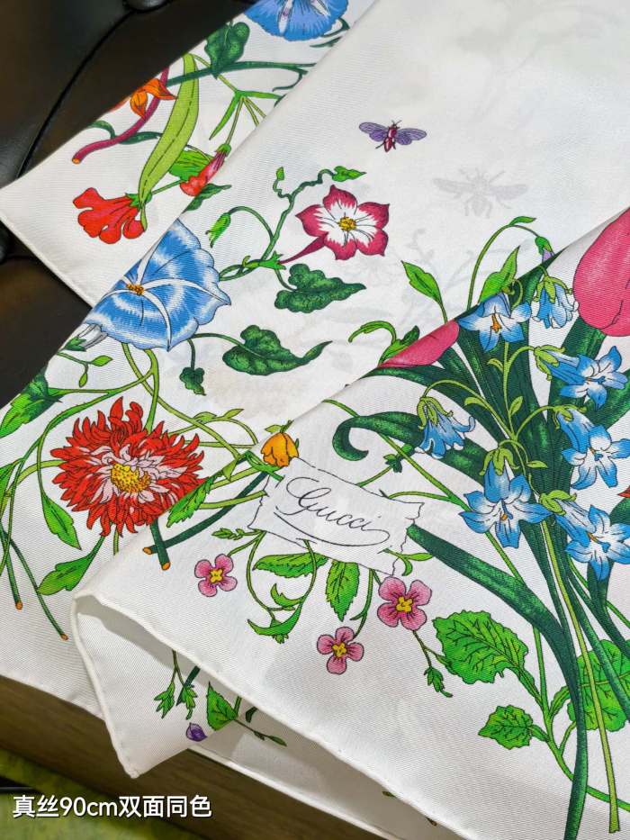 Gucci Silk make scarf SGC2511 90*90cm