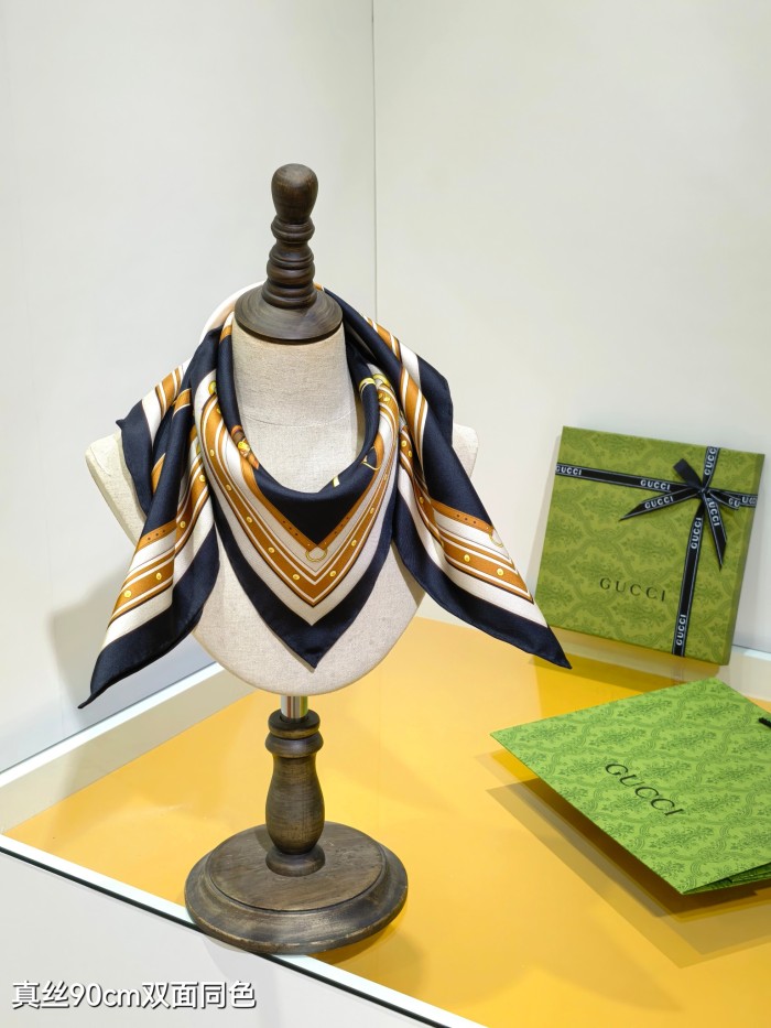 Gucci Silk make scarf SGC2503 90*90cm