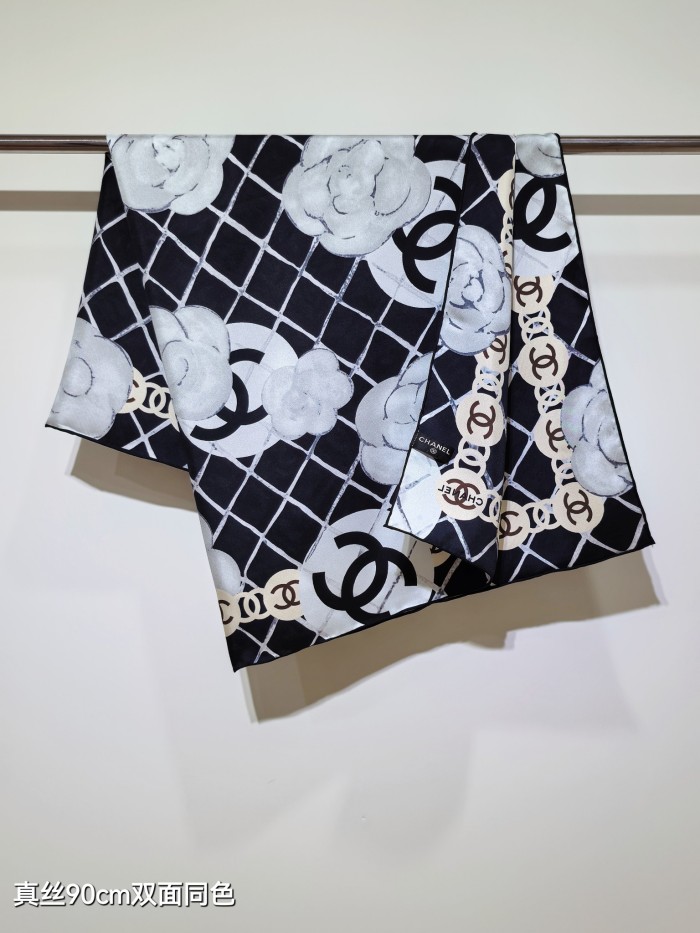 Chanel Silk make scarf SCC2510 90*90cm
