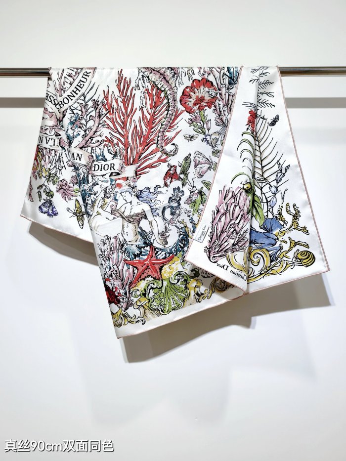 Dior Silk make scarf SDO2510 90*90cm