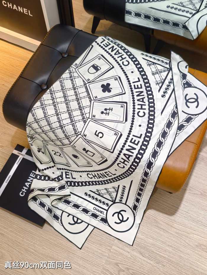 Chanel Silk make scarf SCC2532 90*90cm