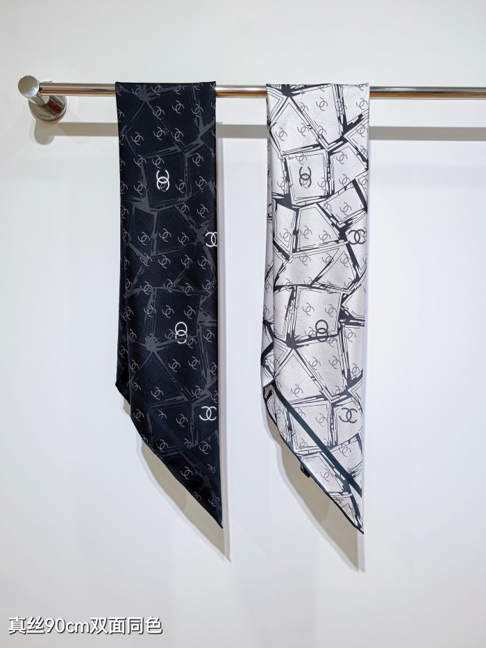 Chanel Silk make scarf SCC2509 90*90cm