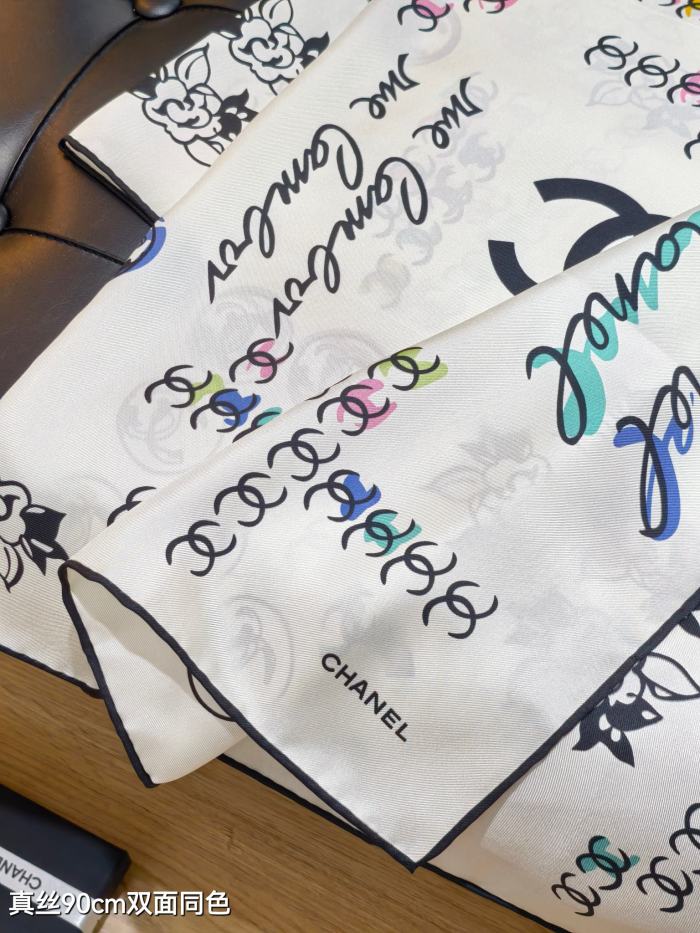Chanel Silk make scarf SCC2506 90*90cm