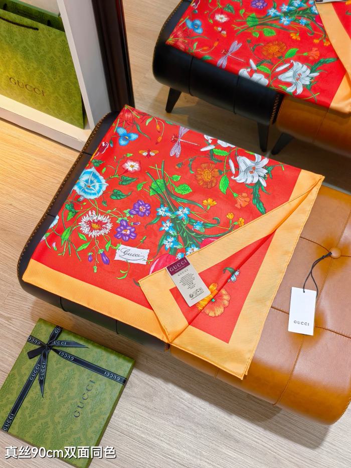 Gucci Silk make scarf SGC2510 90*90cm