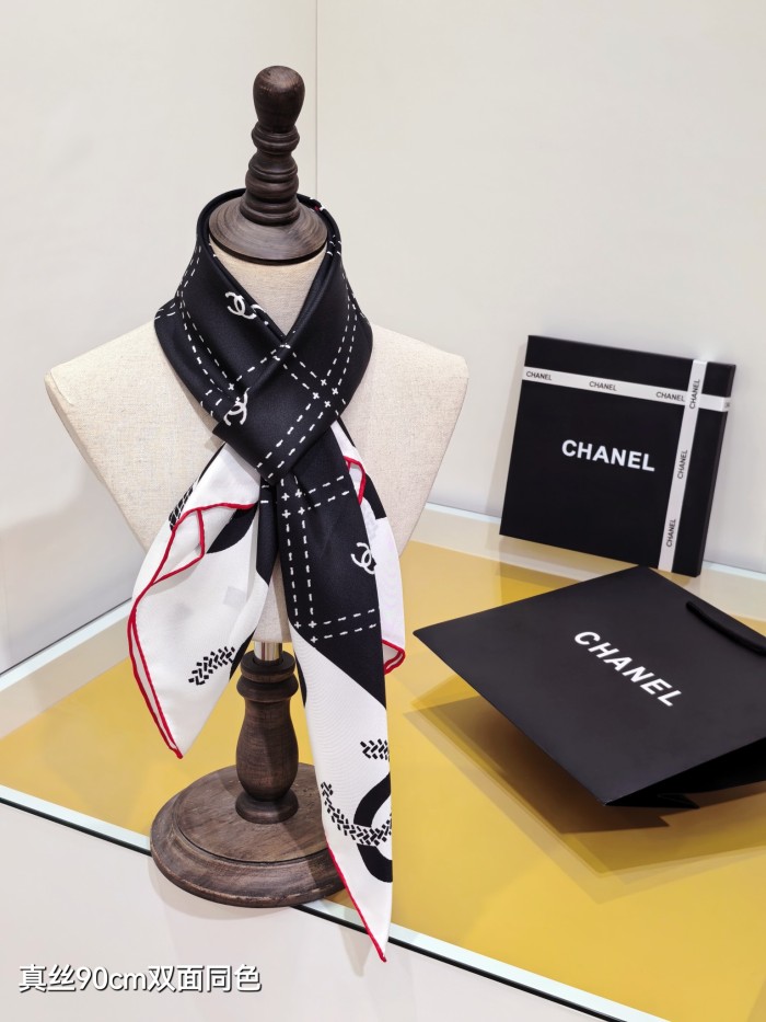 Chanel Silk make scarf SCC2541 90*90cm