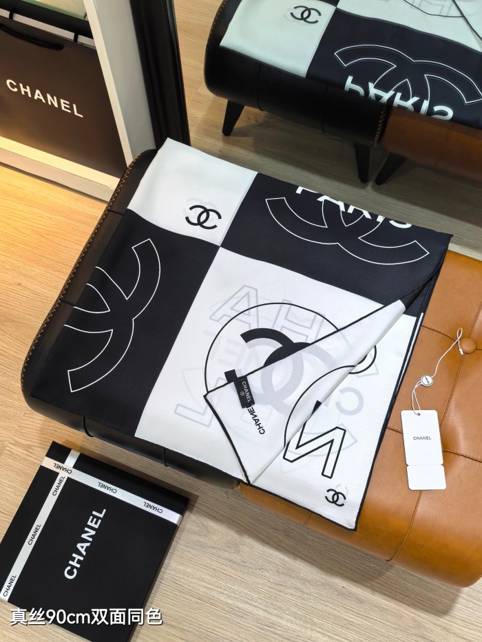 Chanel Silk make scarf SCC2536 90*90cm