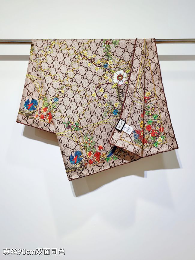Gucci Silk make scarf SGC2507 90*90cm