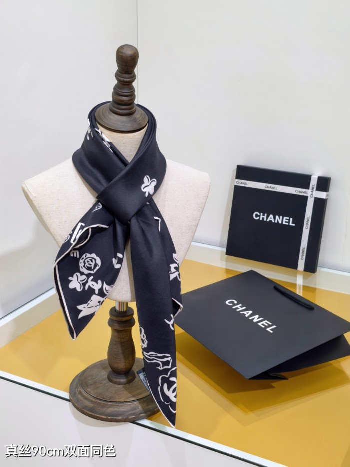 Chanel Silk make scarf SCC2519 90*90cm