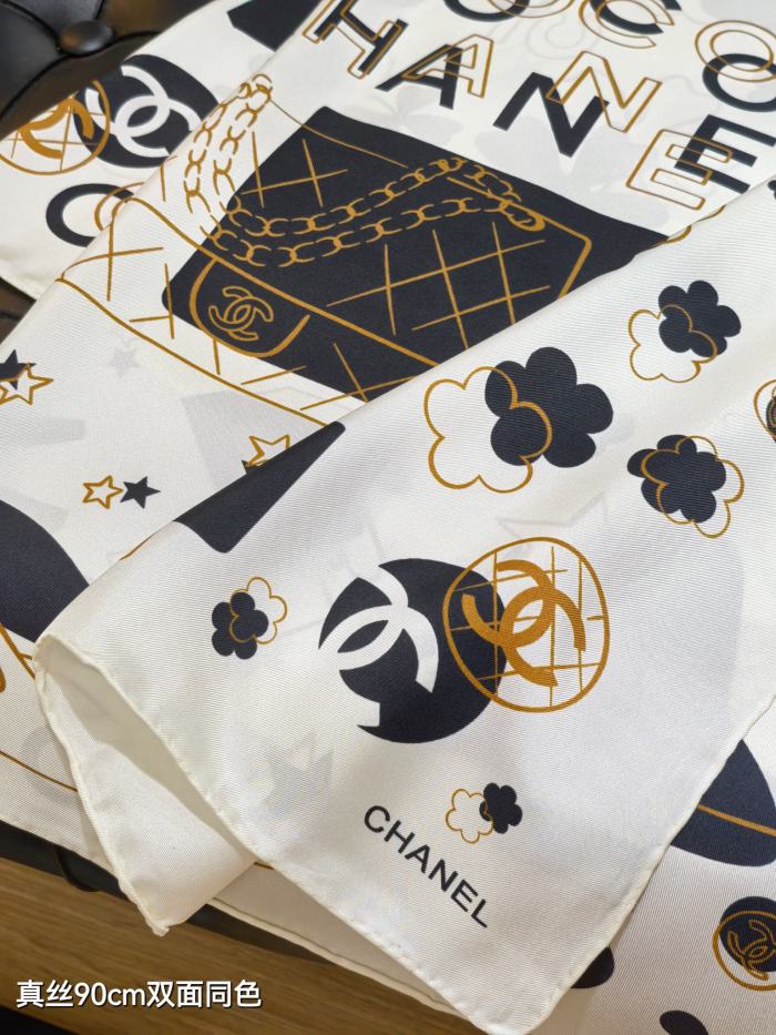 Chanel Silk make scarf SCC2545 90*90cm