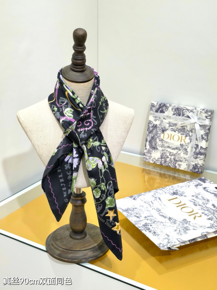 Dior Silk make scarf SDO2514 90*90cm