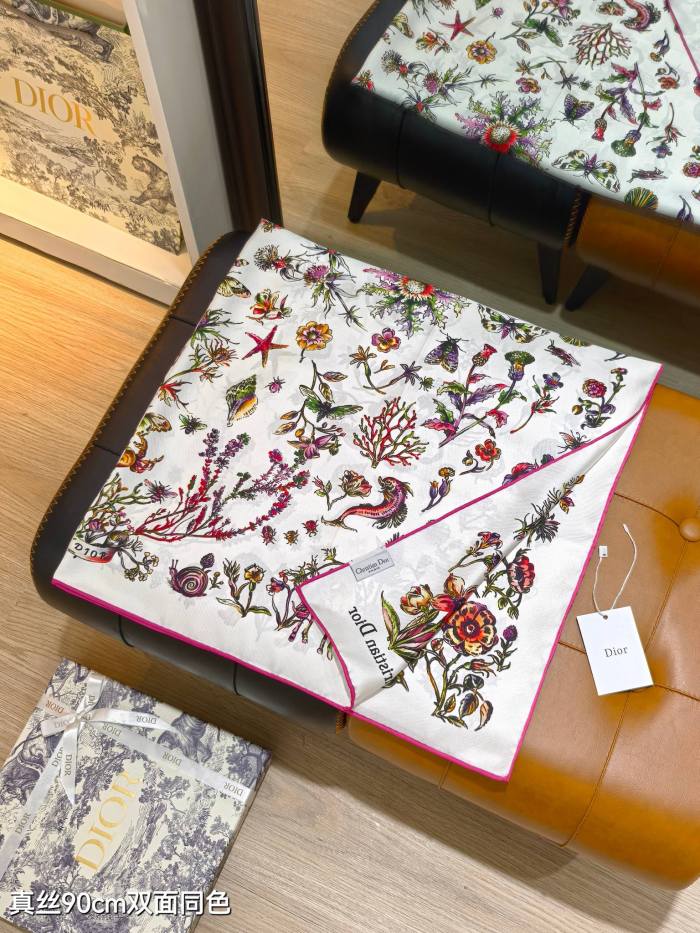 Dior Silk make scarf SDO2516 90*90cm