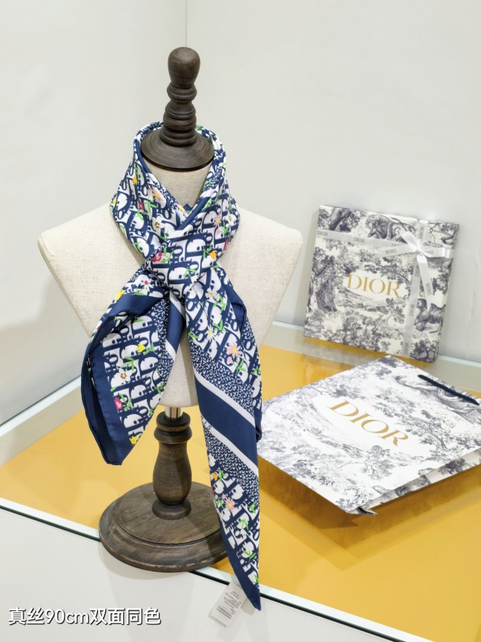 Dior Silk make scarf SDO2527 90*90cm
