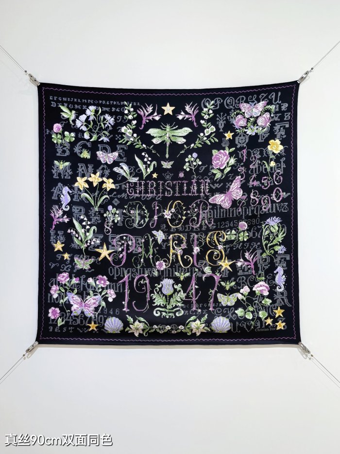 Dior Silk make scarf SDO2514 90*90cm