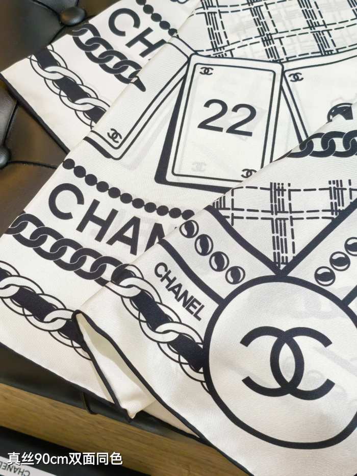 Chanel Silk make scarf SCC2532 90*90cm