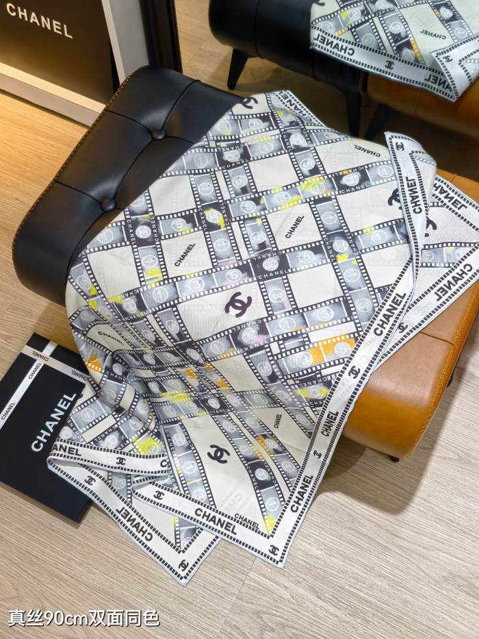 Chanel Silk make scarf SCC2514 90*90cm