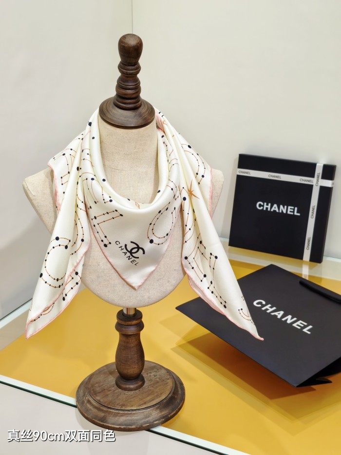 Chanel Silk make scarf SCC2537 90*90cm