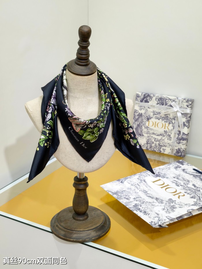 Dior Silk make scarf SDO2515 90*90cm
