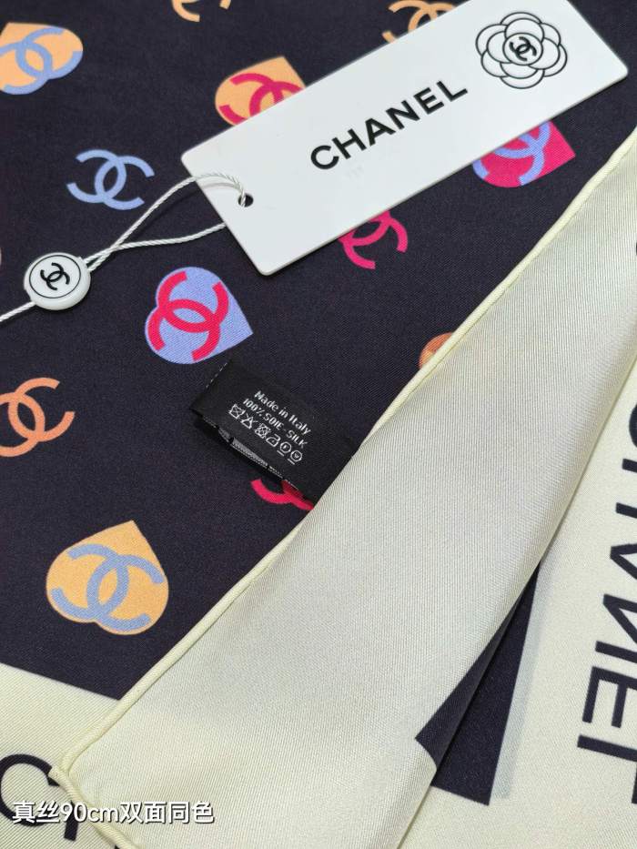 Chanel Silk make scarf SCC2543 90*90cm