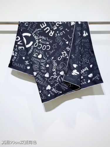 Chanel Silk make scarf SCC2512 90*90cm