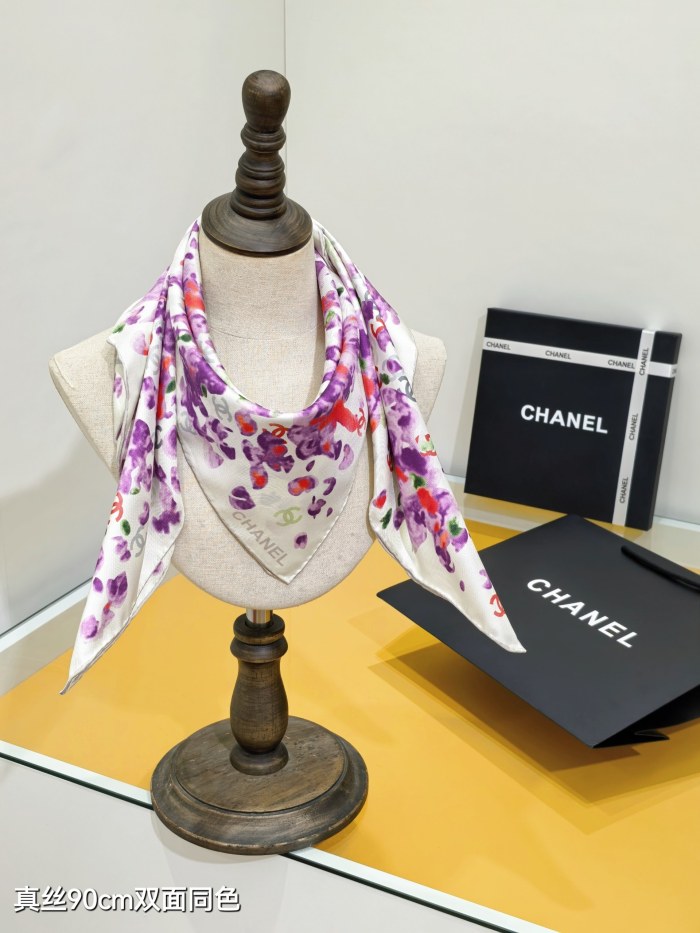Chanel Silk make scarf SCC2531 90*90cm