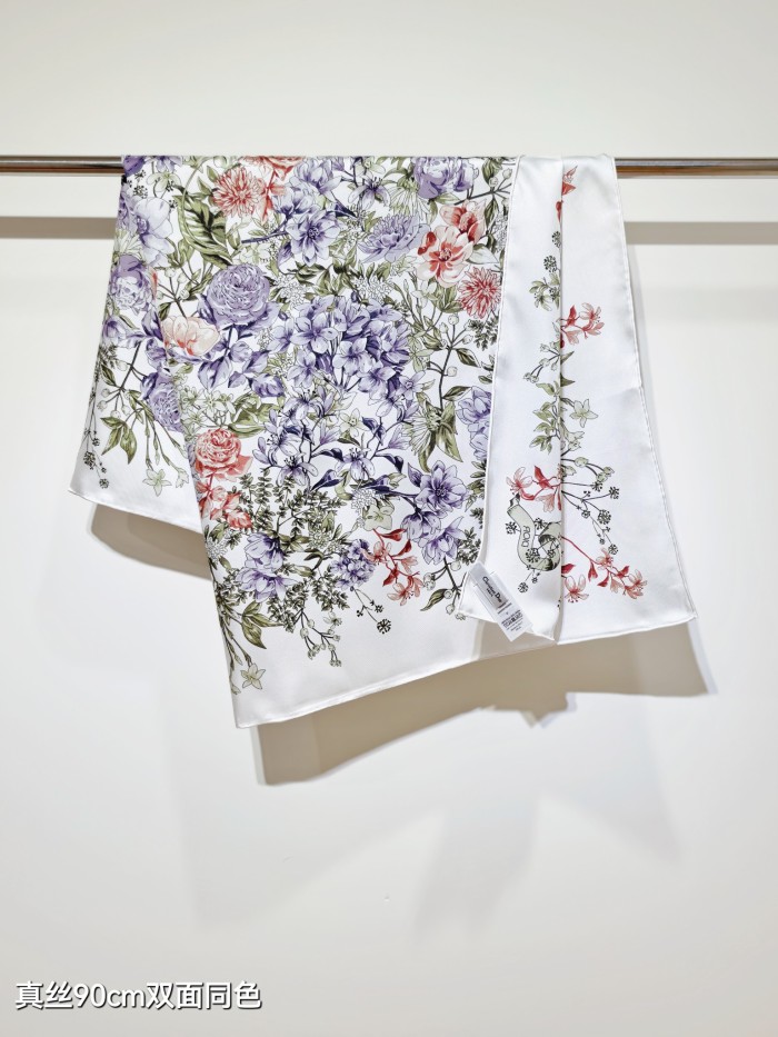 Dior Silk make scarf SDO2529 90*90cm