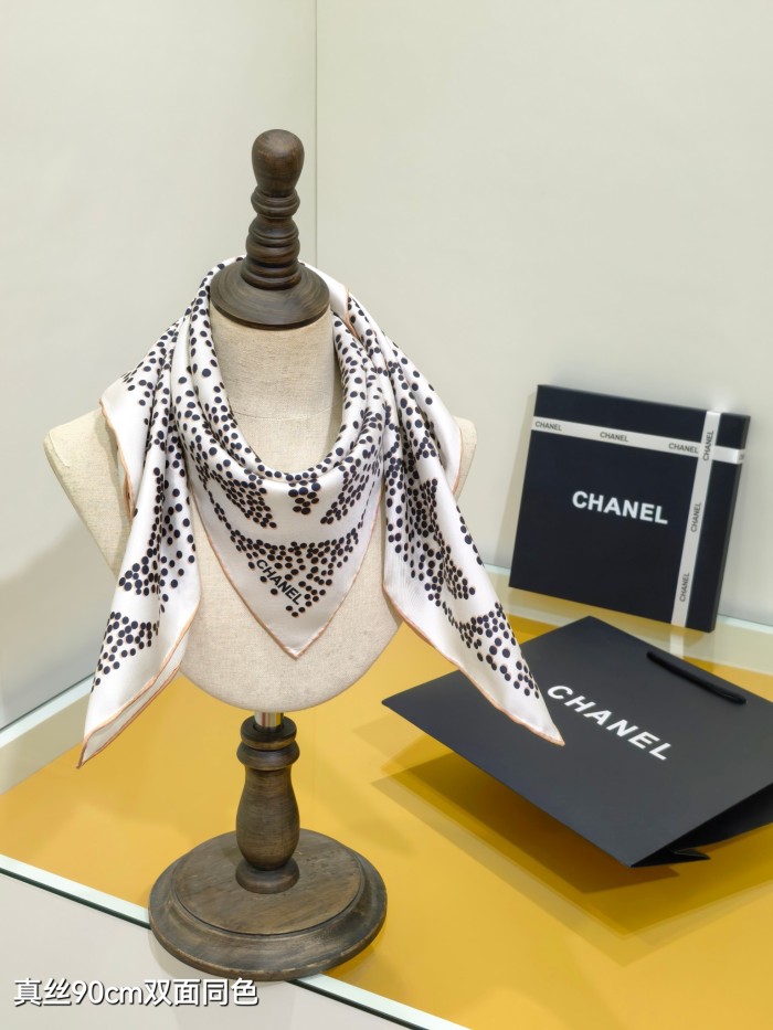 Chanel Silk make scarf SCC2521 90*90cm