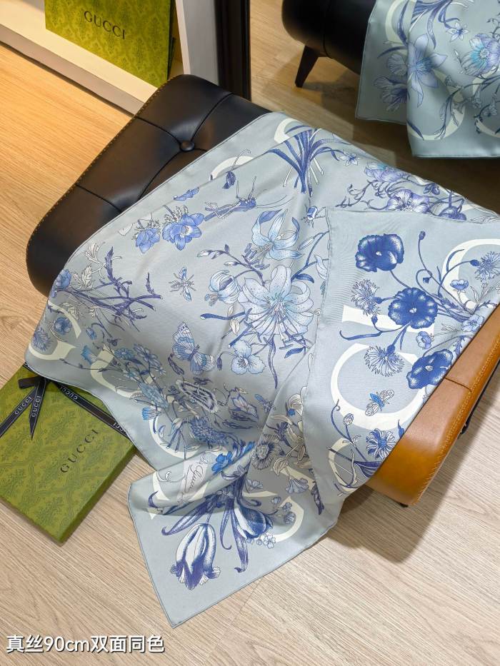 Gucci Silk make scarf SGC2502 90*90cm