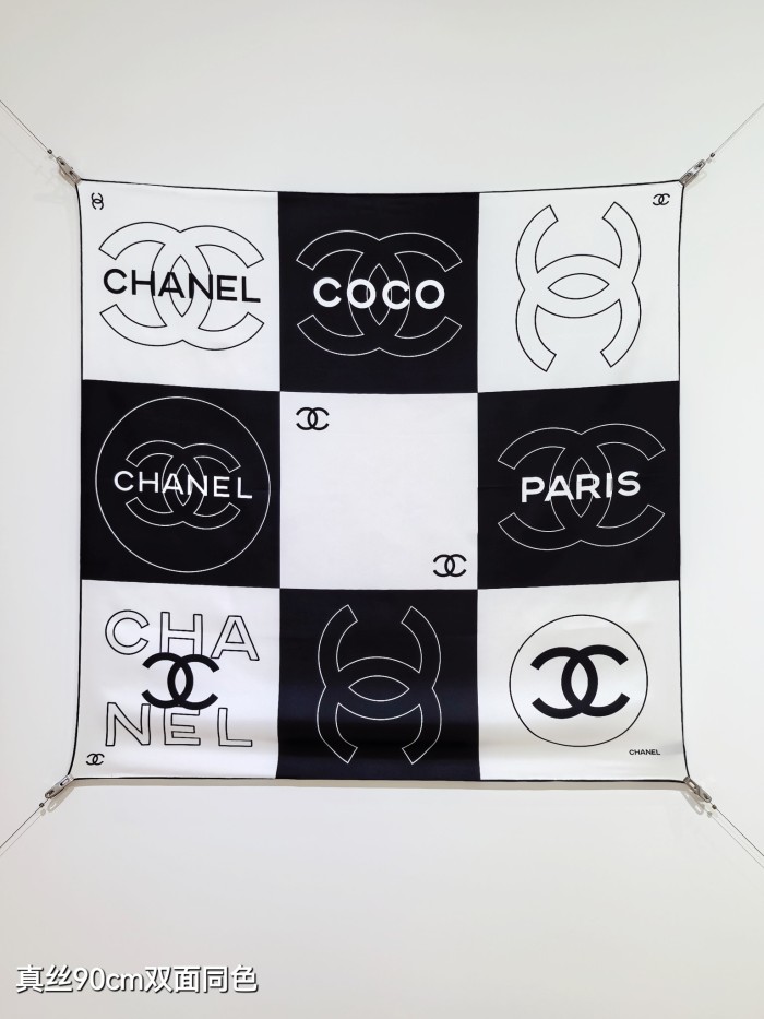Chanel Silk make scarf SCC2536 90*90cm