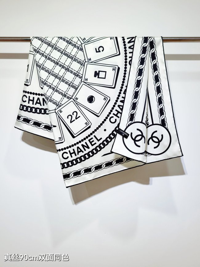 Chanel Silk make scarf SCC2532 90*90cm