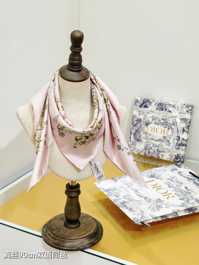 Dior Silk make scarf SDO2529 90*90cm