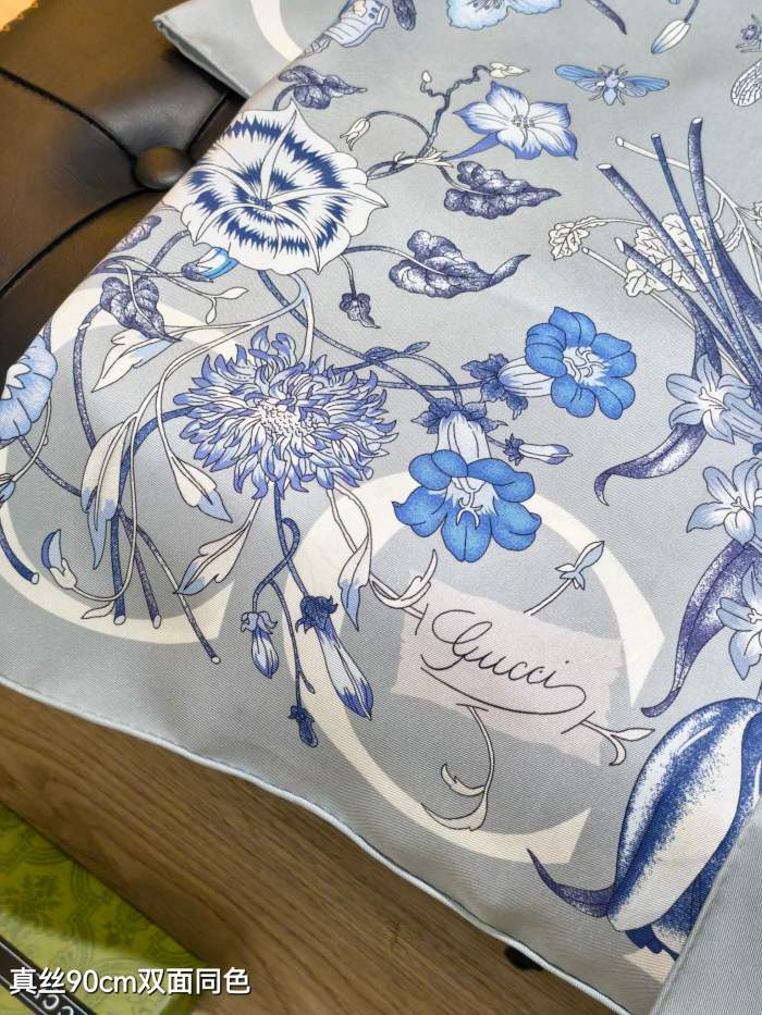Gucci Silk make scarf SGC2502 90*90cm