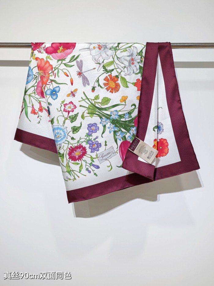 Gucci Silk make scarf SGC2510 90*90cm