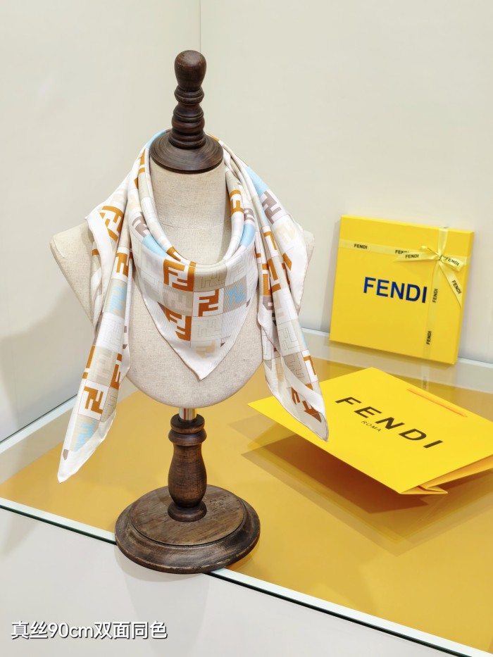 Fendi Silk make scarf SFD2505 90*90cm