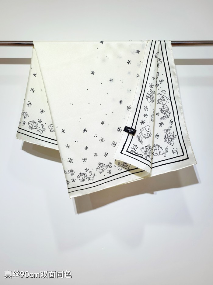 Chanel Silk make scarf SCC2516 90*90cm