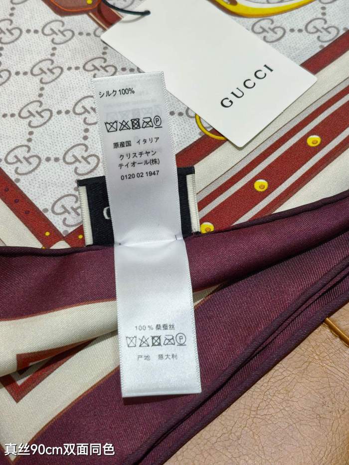 Gucci Silk make scarf SGC2503 90*90cm