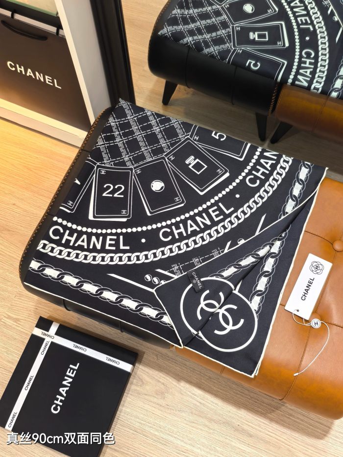 Chanel Silk make scarf SCC2532 90*90cm