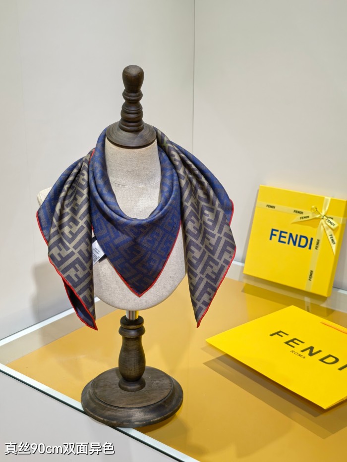 Fendi Silk make scarf SFD2501 90*90cm