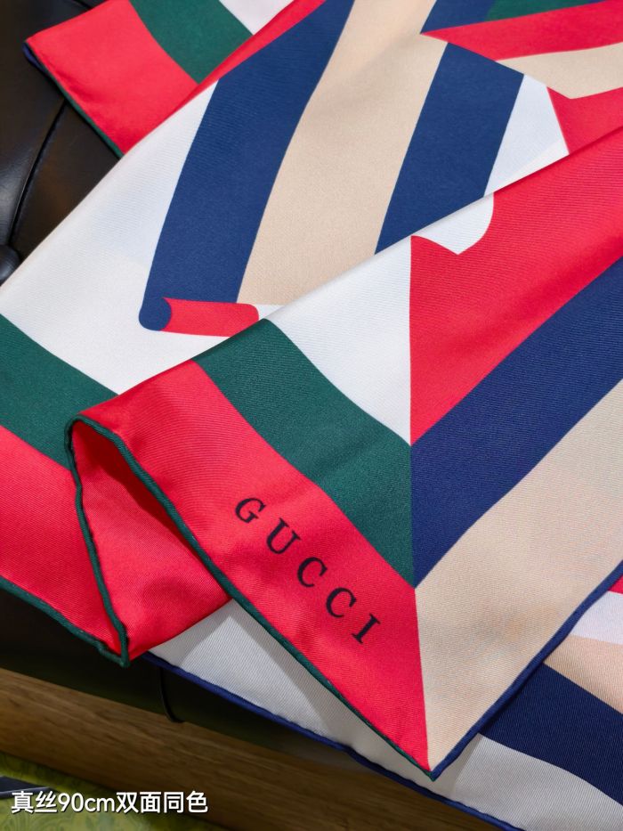 Gucci Silk make scarf SGC2508 90*90cm