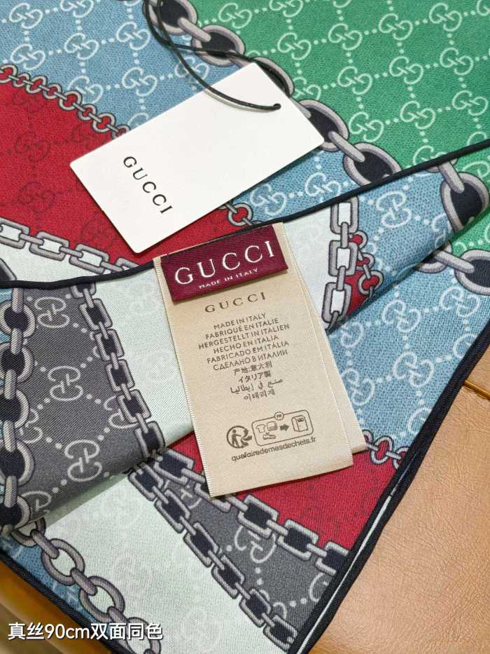 Gucci Silk make scarf SGC2509 90*90cm