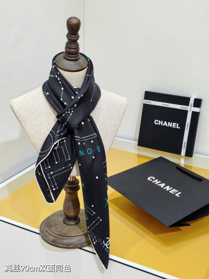 Chanel Silk make scarf SCC2537 90*90cm