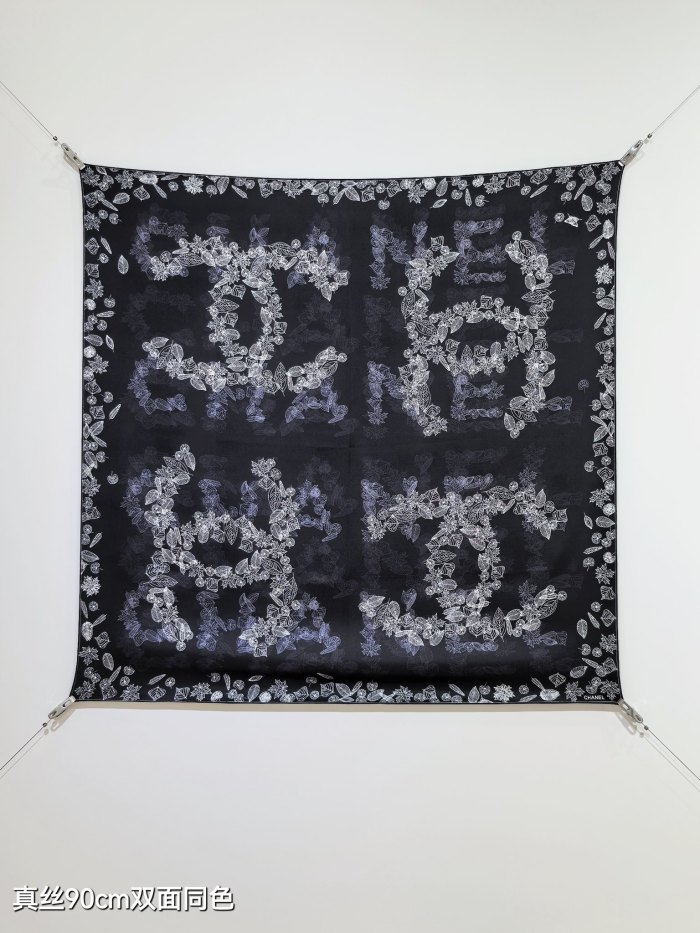 Chanel Silk make scarf SCC2524 90*90cm