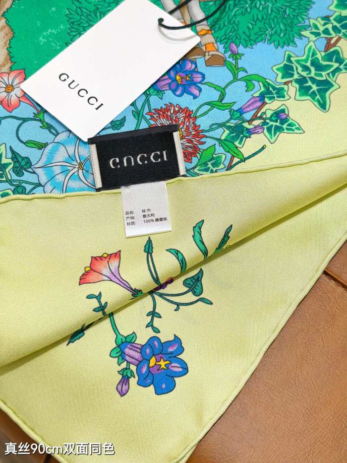 Gucci Silk make scarf SGC2506 90*90cm
