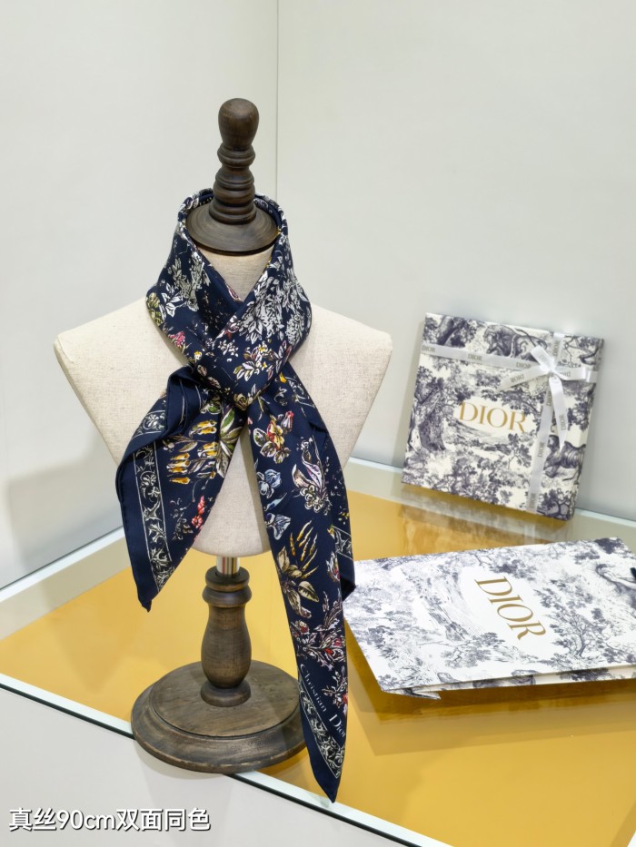 Dior Silk make scarf SDO2519 90*90cm